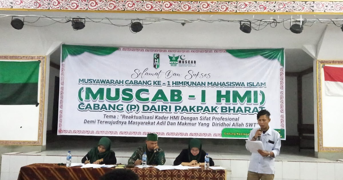 HMI pemkot aceh tengah Gelar Musyawarah Cabang